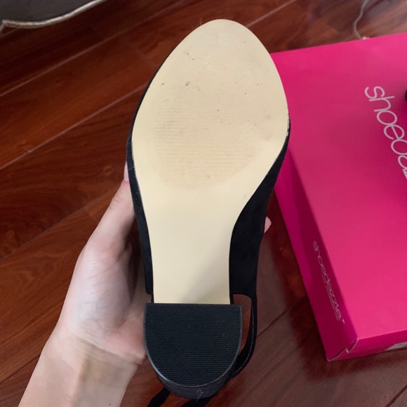 Shoe Dazzle Black Heels - Picture 3 of 4